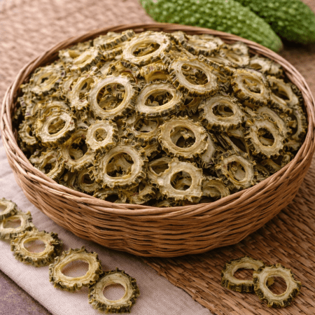 Pavakkai (Bittergourd) Vathal